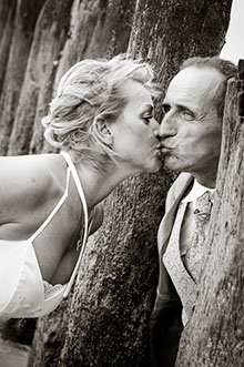 BISOU ENTRE POTEAUX PLAGE DE BLERIOT